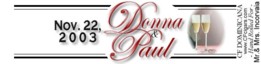 Wedding Cigar Band sample  5